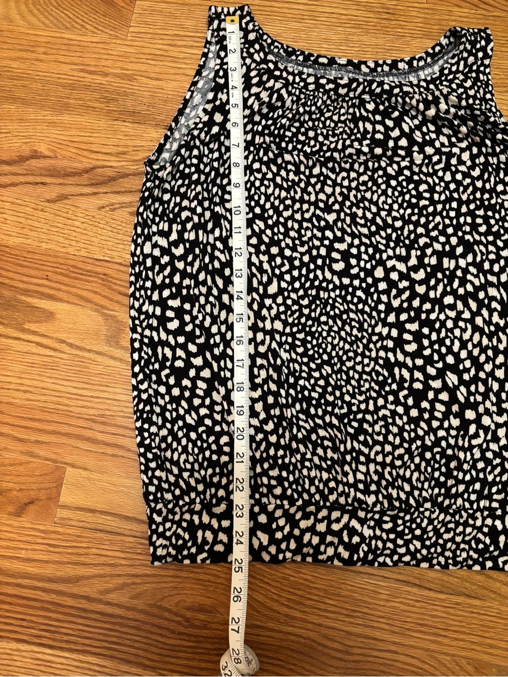 Loft outlet Pink and Black/cream Sleeveless Blouson Tank Tops - Picture 9 of 11